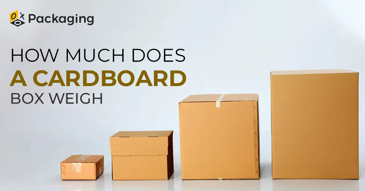 How Much Does Cardboard Box Weigh