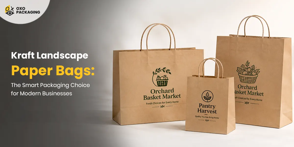 Kraft Landscape Paper Bags