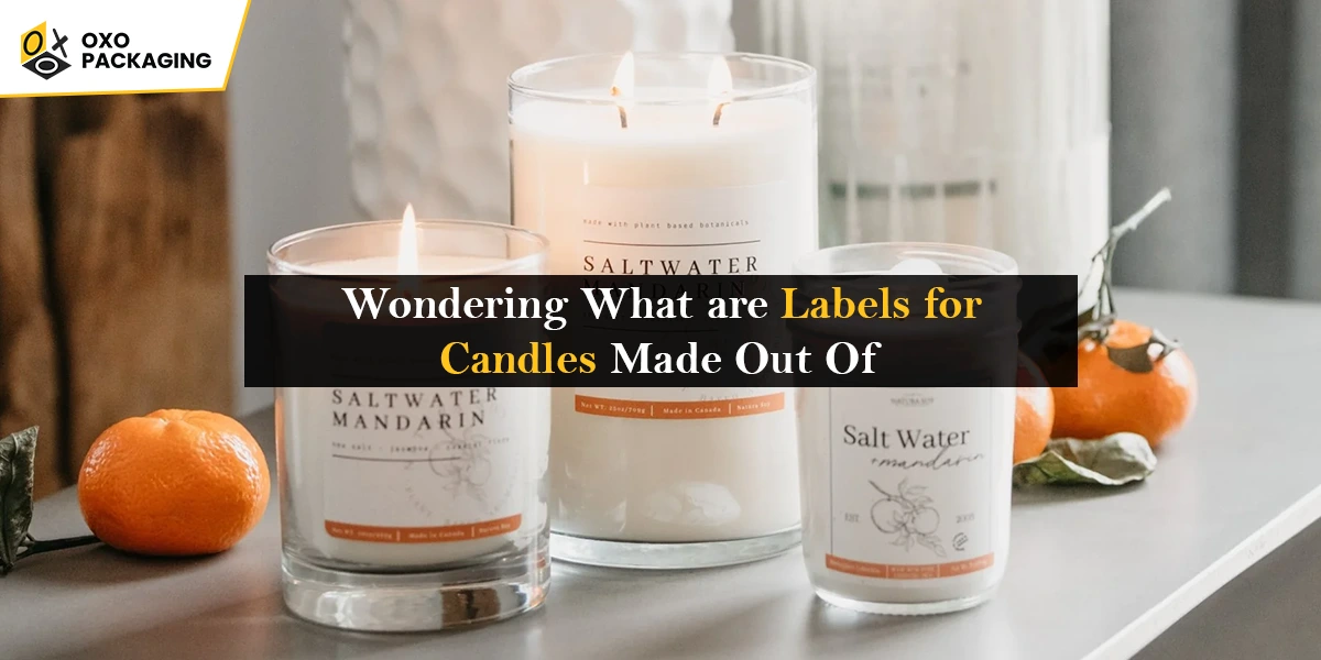 labels for candles made out of