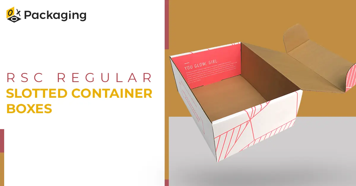 RSC Regular Slotted Container Boxes