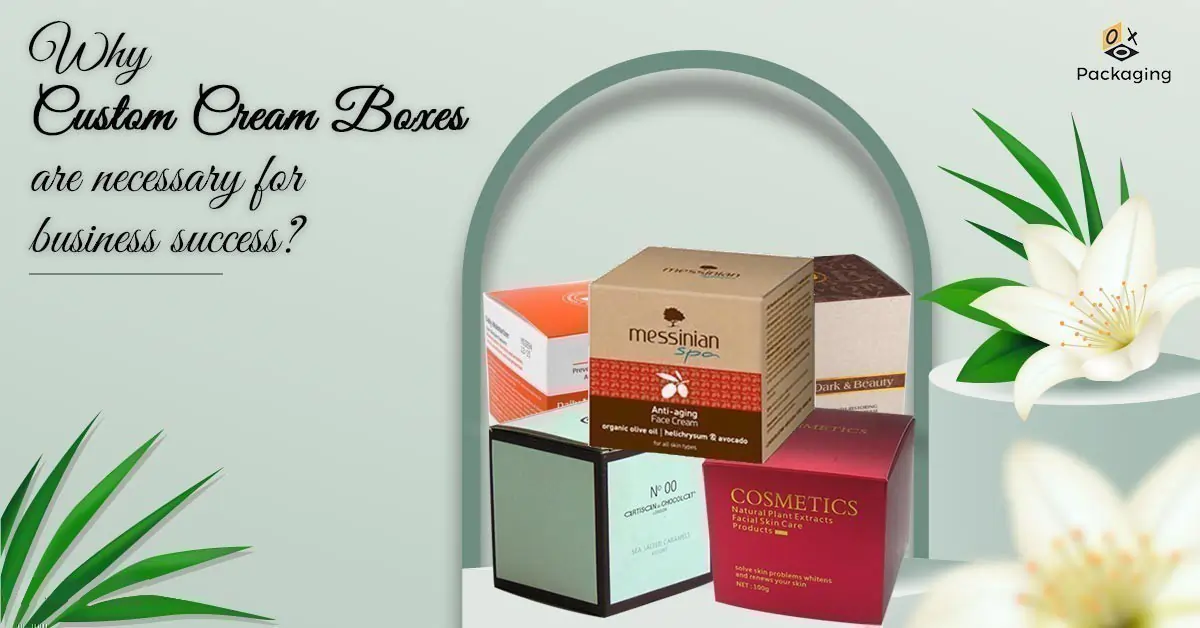 Custom cream boxes for Business Success