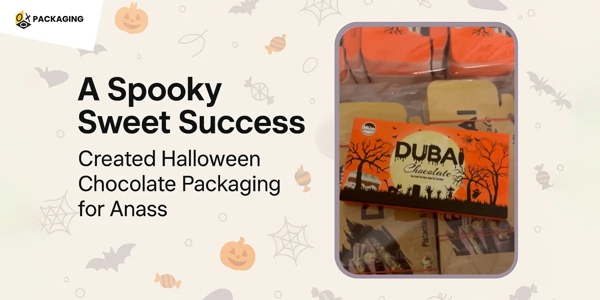 Created Halloween Chocolate Packaging for Anass