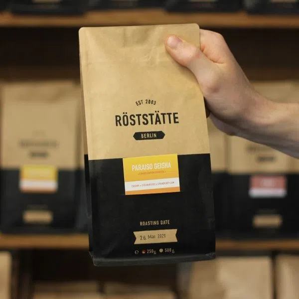 coffee packaging banner
