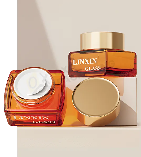 7ml  glass cosmetic jars with free shipping