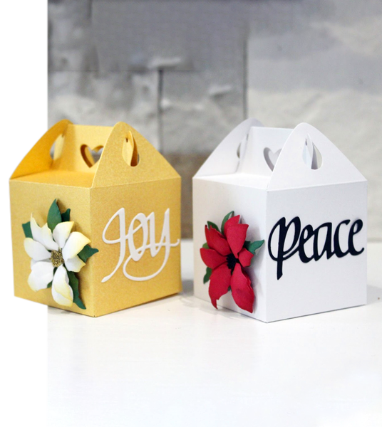 White Gable Packaging Boxes