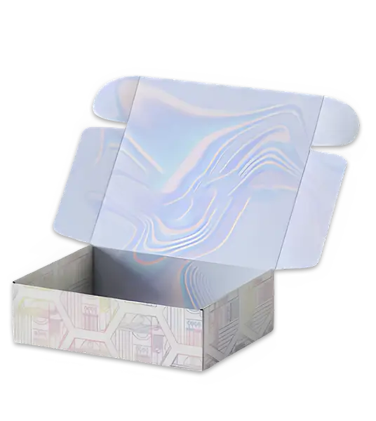 Custom Holographic foiling Boxes Section 1