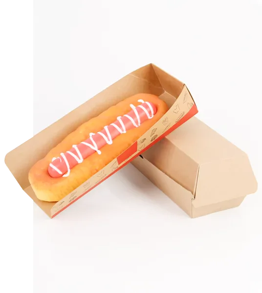 Custom hot dogs packaging boxes