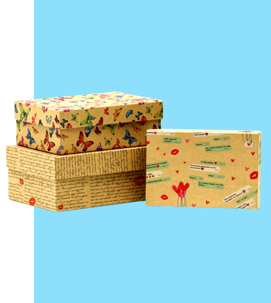 customize kraft boxes with lid