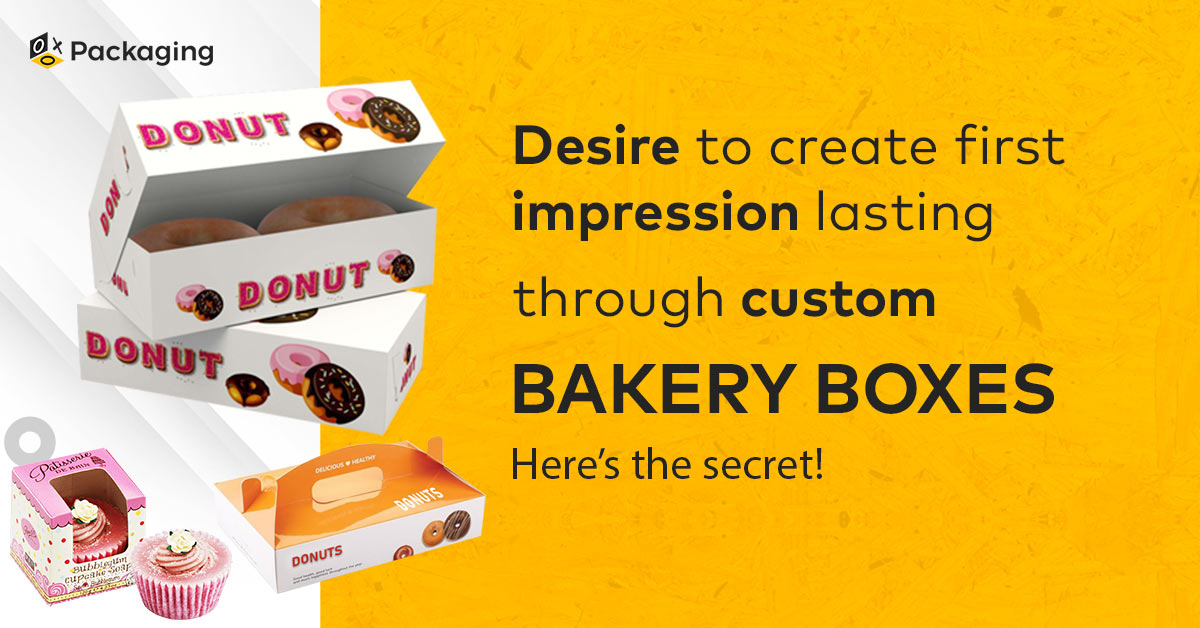 Create first impression lasting through custom bakery boxes