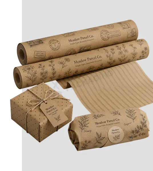 Brown Wrapping Paper Bulk
