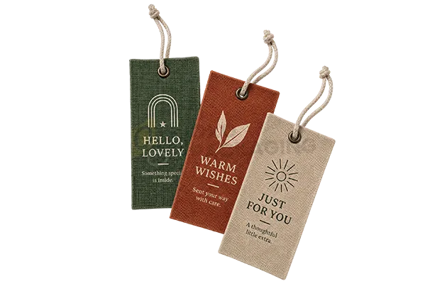 Bulk Fabric Hang Tags