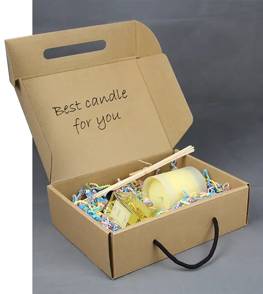candle packaging shipping boxes