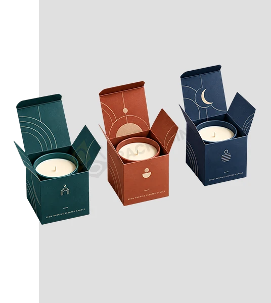 candle printed packaging