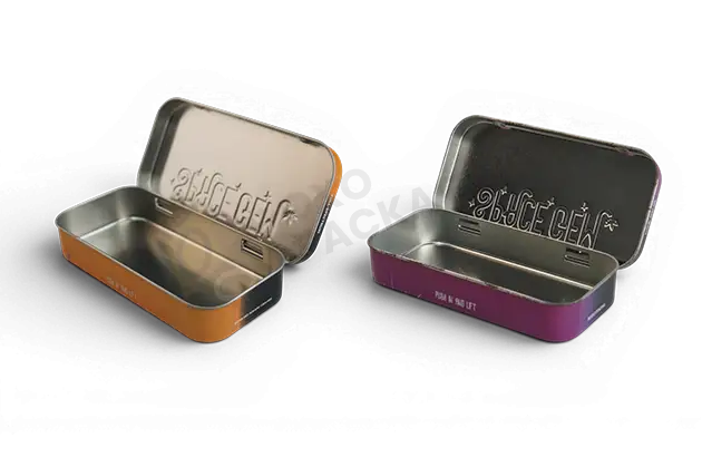 Cannabis Pocket Tin Box with Inserts in USA
