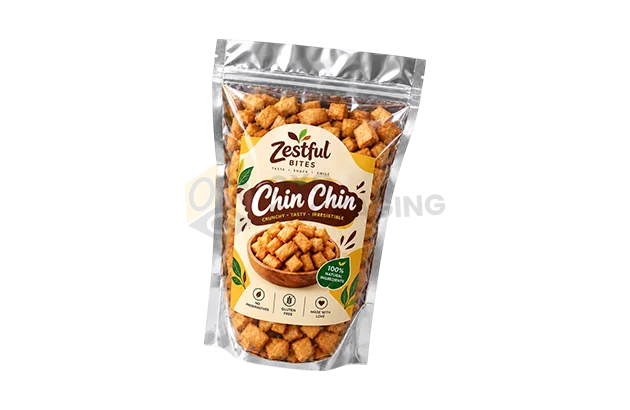 sealed chin chin packaging