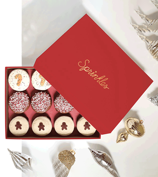 christmas cupcake packaging boxes