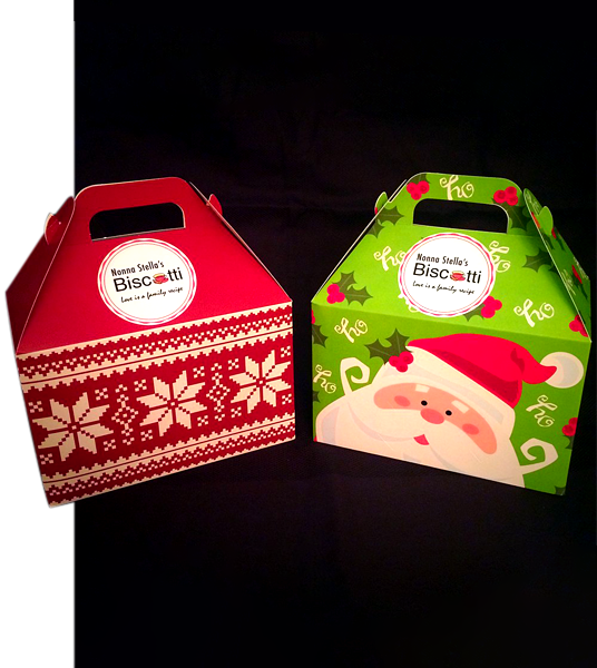 christmas gable packaging boxes