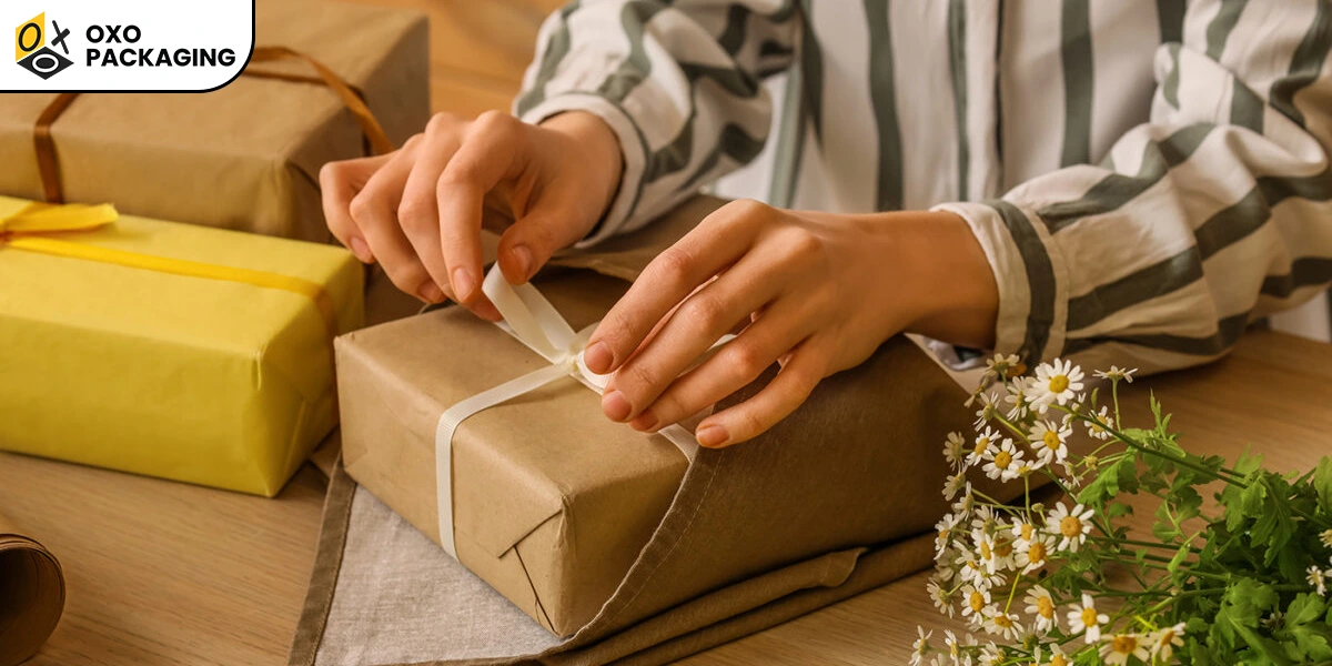 Create Your own Beautiful Gift Bags from Wrapping Paper With OXO Packaging Guide 