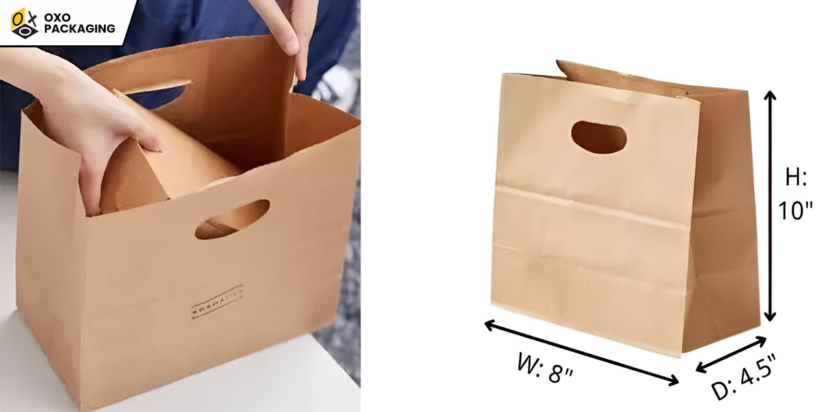 what material is used for takeout paper bags