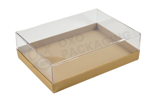 clear lid gift boxes with logo