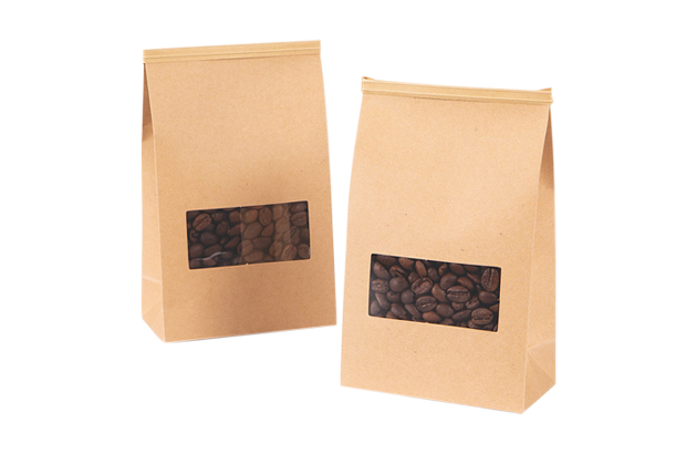 Customize coffee kraft bags