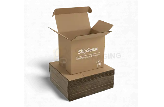 corrugated kraft shipping boxes