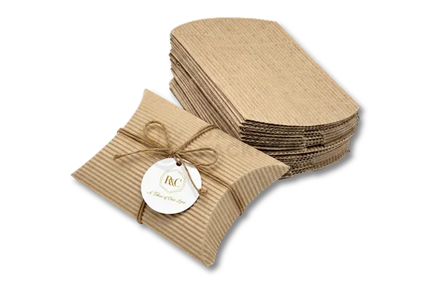 corrugated pillow boxes with fress shipping in usa
