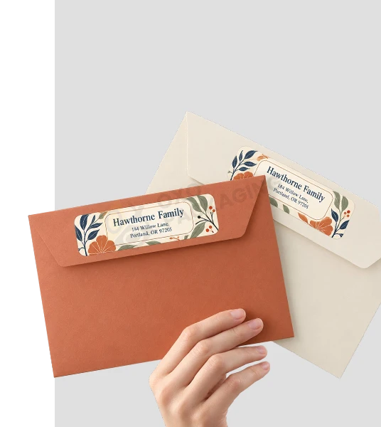 Custom Address Labels bulk