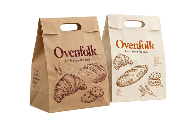 custom bakery bags packaging