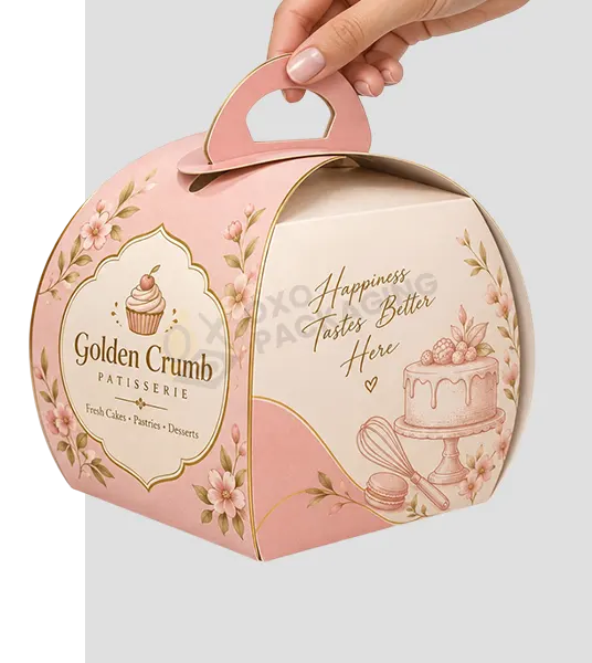 custom Bakery Boxes With Handle