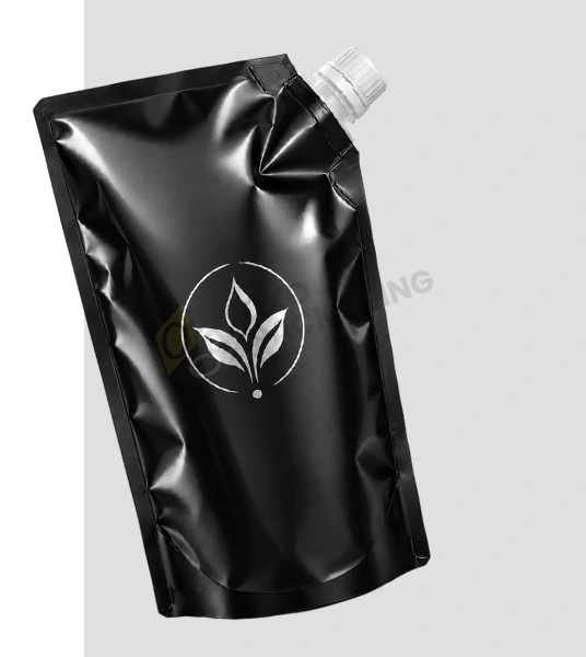 custom Black Spout Pouch