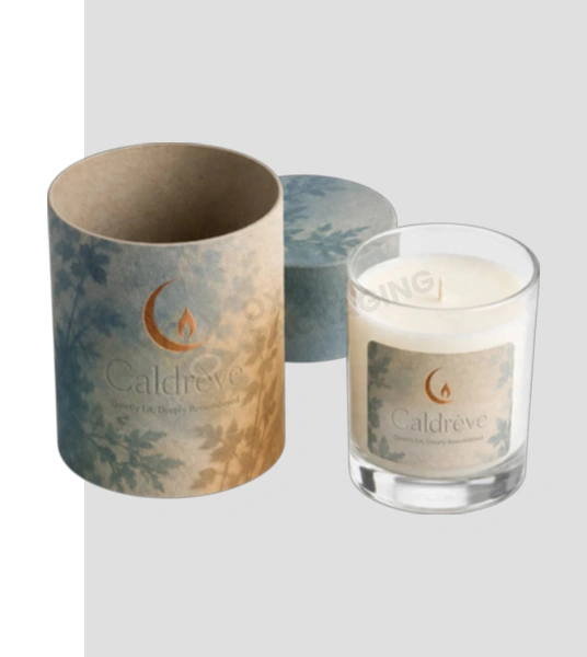 custom candle tube packaging