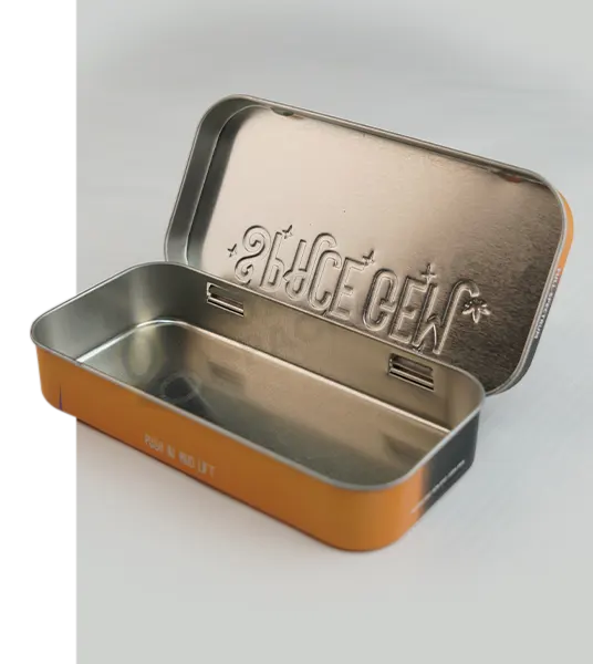 Cannabis Pocket Tin Box with Inserts in USA