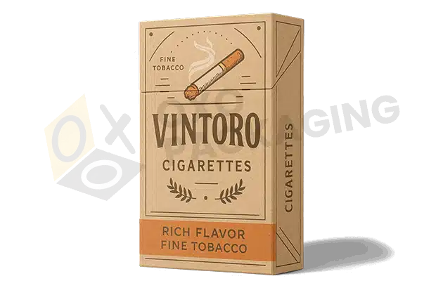 customized cardboard cigarette packaging