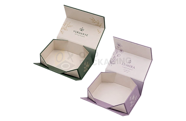 Custom Collapsible Rigid Boxes by OXO Packaging