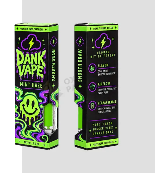 Custom Dank Vape Packaging by OXO