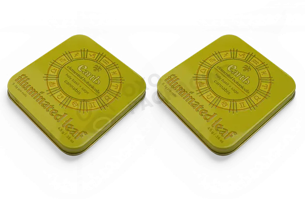 Custom Embossed Square Pre Roll Tin Wholesale