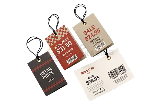 Custom Folded Hang Tags Wholesale