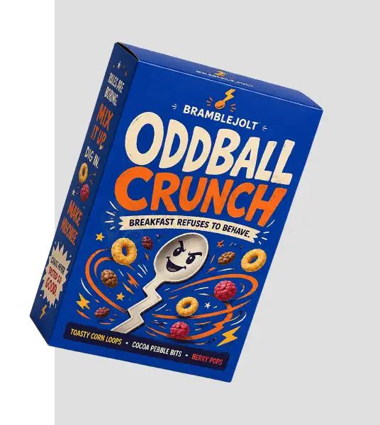 Custom Funny Cereal Boxes Bulk
