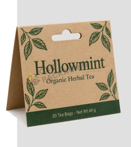 Custom header cards packaging