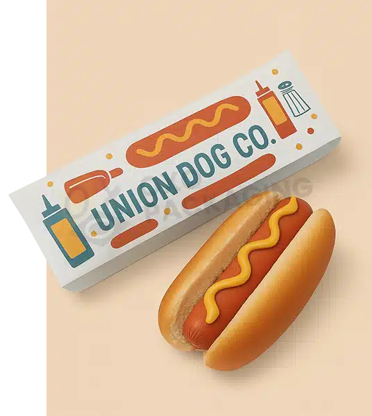 customized hot dog boxes