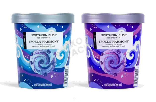 custom ice cream packaging wholesale in affordable price