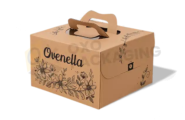 customize kraft bakery boxes