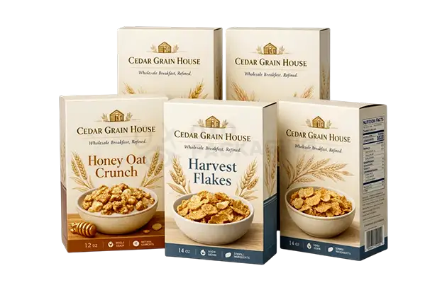 customized cereal boxes wholesale