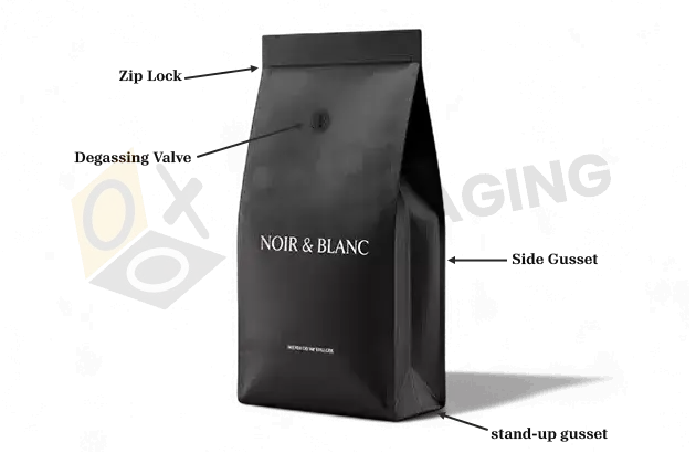 custom matte mylar packaging wholesale