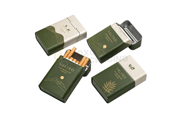 Custom Metal Tin Cigarette Box