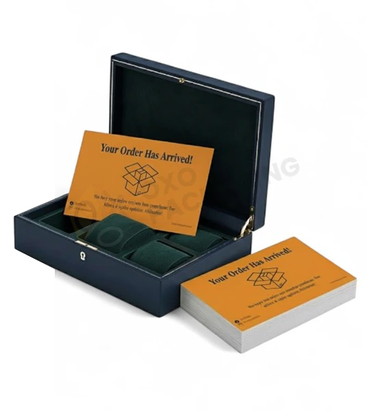 Custom Packaging Insert Card