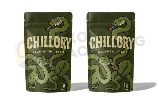 Custom Printed 1 Gram Mylar Bags Packaging