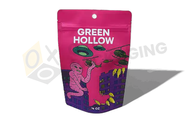 Custom Printed 16 OZ Mylar Bags Packaging