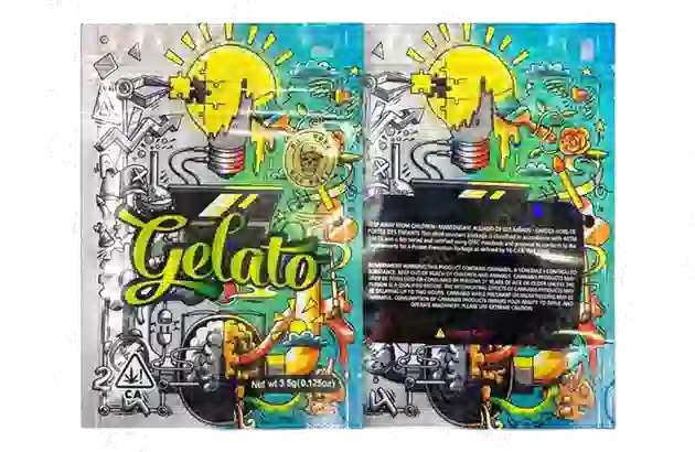 Custom Printed 3.5 Mylar Bag Packaging